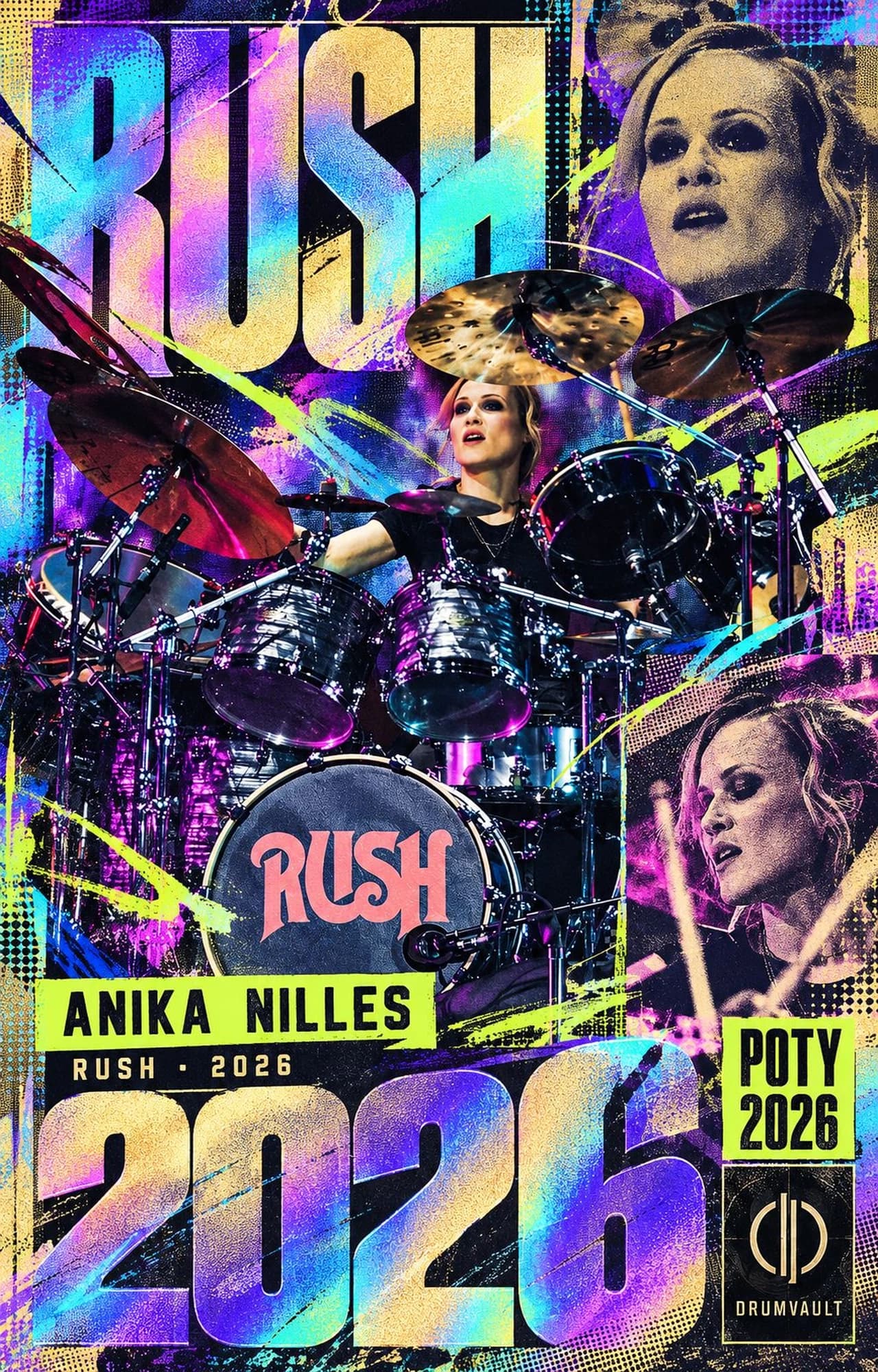 Carta POTY de Anika Nilles (Rush, 2026)